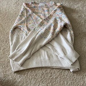 Zara speckled sweater